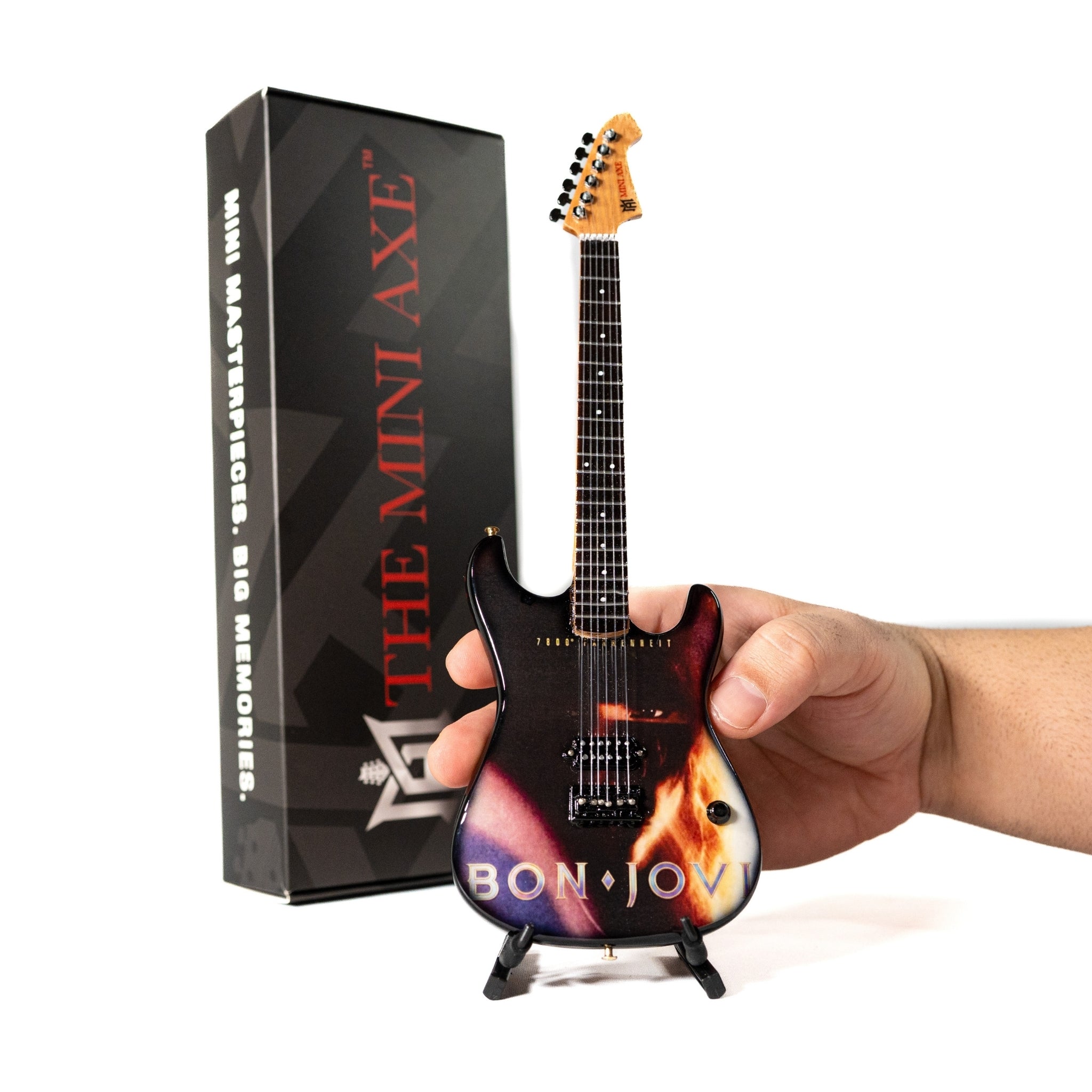 BON JOVI - 7800° FAHRENHEIT - MINI GUITAR