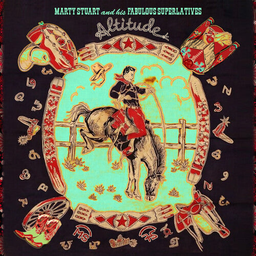 MARTY STUART Y SUS FABULOSOS SUPERLATIVOS - ALTITUD - LP VINILO 