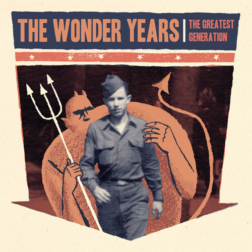 THE WONDER YEARS - THE GREATEST GENERATION - CLEAR & GREEN WITH BLACK SPLATTER COLOR - 2-LP - VINYL LP