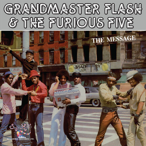 GRANDMASTER FLASH & THE FURIOUS FIVE - THE MESSAGE -  LIMITED EDITION - BRONX ICE COLOR - VINYL LP