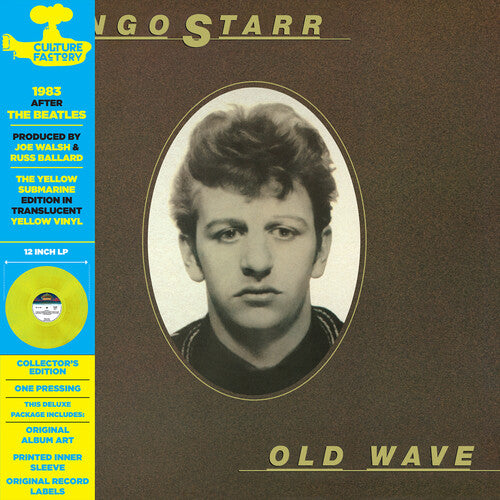 RINGO STARR - OLD WAVE - TRANSLUCENT YELLOW COLOR - VINYL LP