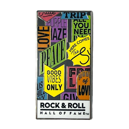 ROCK HALL POSTER COLLAGE PIN