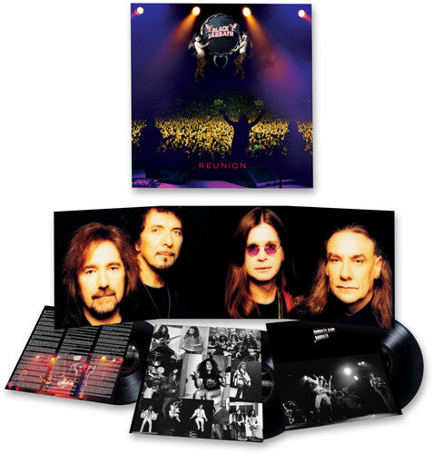BLACK SABBATH - REUNION - 3-LP - LP DE VINILO 