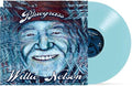 WILLIE NELSON - BLUEGRASS - ELECTRIC BLUE COLOR - VINYL LP