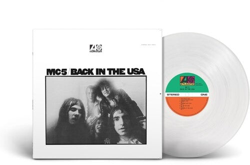 MC5 - BACK IN THE USA - CLEAR COLOR - VINYL LP
