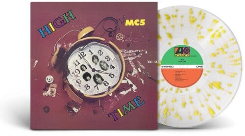 MC5 - HIGH TIME - CLEAR & YELLOW SPLATTER COLOR - VINYL LP