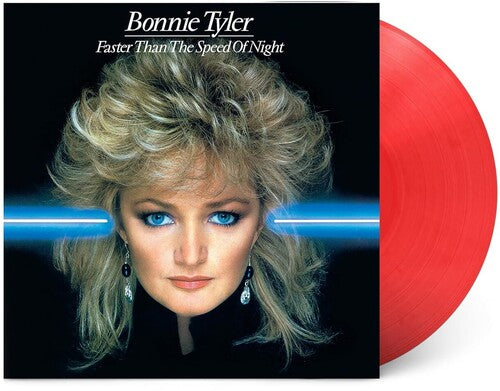 BONNIE TYLER - FASTER THAN THE SPEED OF NIGHT - 25TH ANNIVERSARY EDITION - RED COLOR - VINYL LP