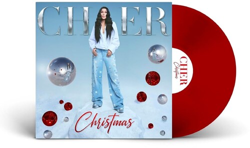 CHER - CHRISTMAS - RED COLOR - VINYL LP