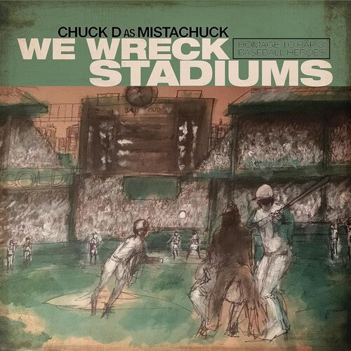 CHUCK D AS MISTACHUCK - WE WRECK STADIUMS - VINYL LP