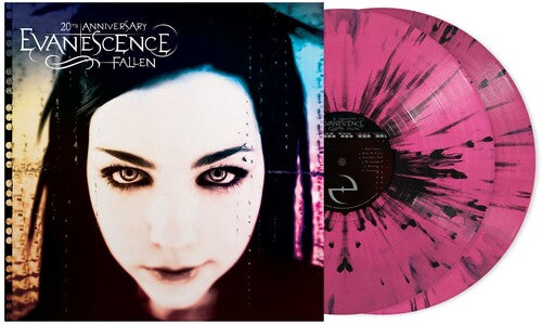 EVANESCENCE - FALLEN - DELUXE - 20TH ANNIVERSARY EDITION - PINK & BLACK MARBLED COLOR - 2-LP - VINYL LP