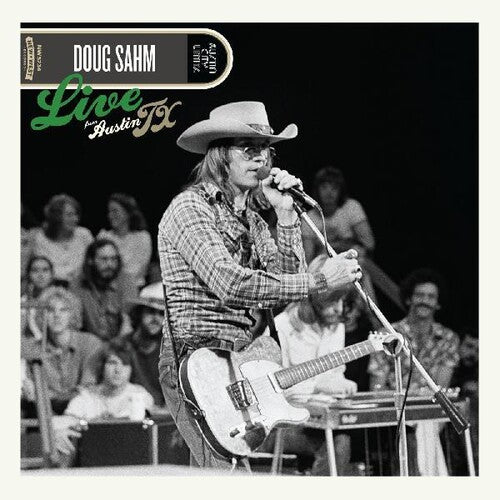 DOUG SAHM - LIVE FROM AUSTIN, TX - LIMITED EDITION - TRANSPARENT GREEN COLOR - VINYL LP