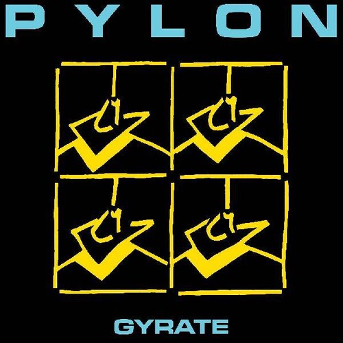 PYLON - GYRATE - GOLD COLOR - VINYL LP