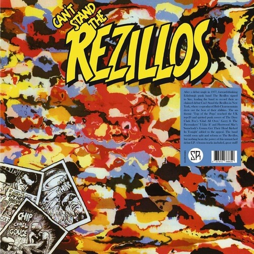 THE REZILLOS - CAN'T STAND THE REZILLOS - VINYL LP