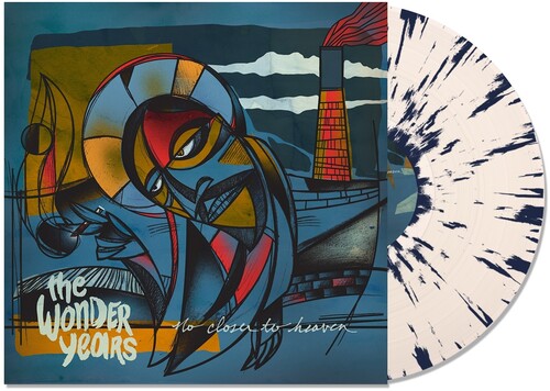 THE WONDER YEARS - NO CLOSER TO HEAVEN - CLEAR WITH BLUE SPLATTER COLOR - 2-LP - VINYL LP