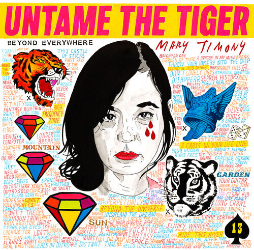 MARY TIMONY - UNTAME THE TIGER - LIMITED EDITION - INDIE EXCLUSIVE - NEON PINK COLOR - VINYL LP