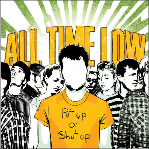 ALL TIME LOW - PUT UP OR SHUT UP - YELLOW COLOR - VINYL LP
