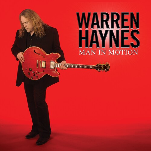 WARREN HAYNES - MAN IN MOTION - LIMITED EDITION - TRANSLUCENT RUBY COLOR - 2-LP - VINYL LP