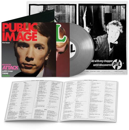 PUBLIC IMAGE - FIRST ISSUE - METALLIC SILVER COLOR - VINYL LP