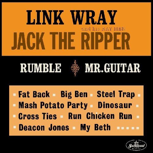 LINK WRAY AND HIS RAY MEN - JACK THE RIPPER - RED COLOR - VINYL LP