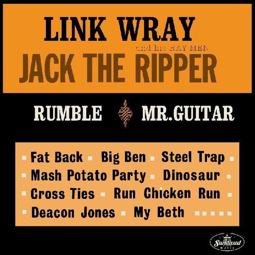 LINK WRAY Y SUS RAY MEN - JACK THE RIPPER - COLOR ROJO - VINILO LP 