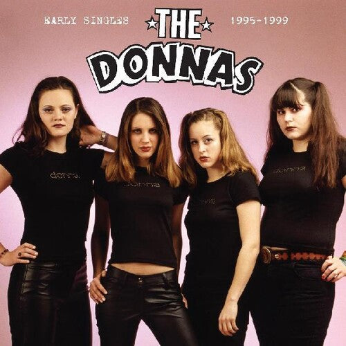 THE DONNAS - EARLY SINGLES 1995-1999 - PURPLE COLOR - VINYL LP