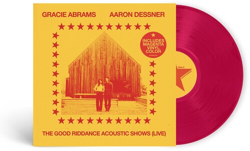 GRACIE ABRAMS / AARON DESSNER - THE GOOD RIDDANCE ACUSTIC SHOWS (EN VIVO) - COLOR MAGENTA - LP DE VINILO