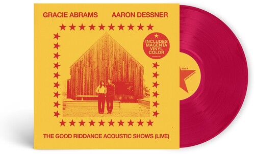 GRACIE ABRAMS / AARON DESSNER - THE GOOD RIDDANCE ACOUSTIC SHOWS (LIVE) - MAGENTA COLOR - VINYL LP