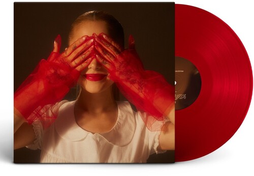 ARIANA GRANDE - eternal sunshine - LIMITED EDITION - RUBY RED COLOR - VINYL LP