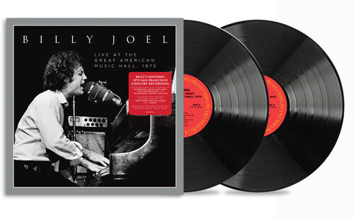 BILLY JOEL - LIVE AT THE GREAT AMERICAN MUSIC HALL, 1975 - 2-LP - VINYL LP