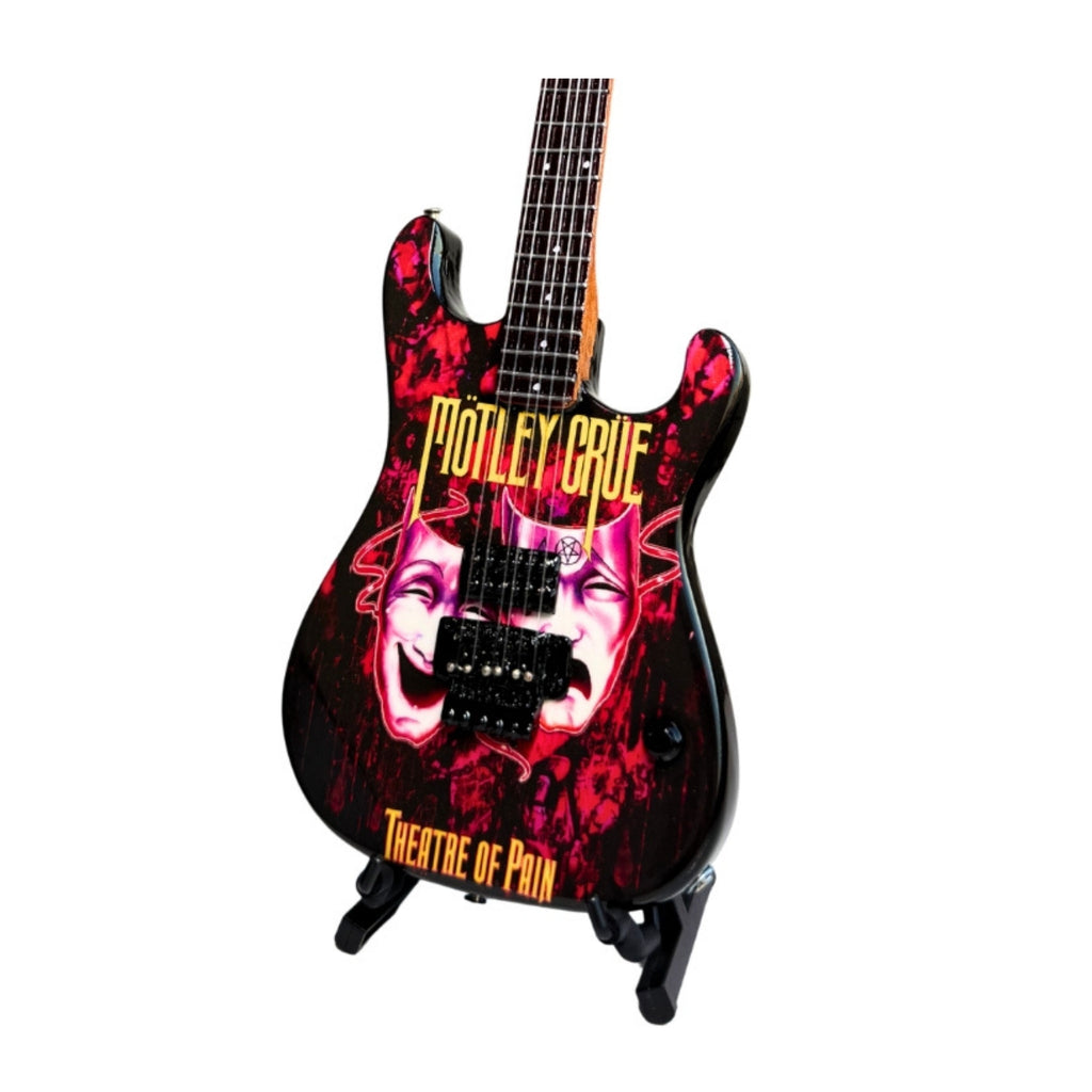 MOTLEY CRUE - SET OF 4 MINI GUITARS