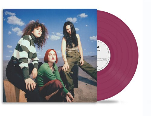 MUNA - SAVES THE WORLD - RASPBERRY COLOR - VINYL LP