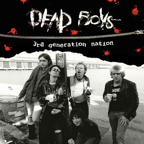 DEAD BOYS - 3RD GENERATION NATION - RED COLOR - VINYL LP