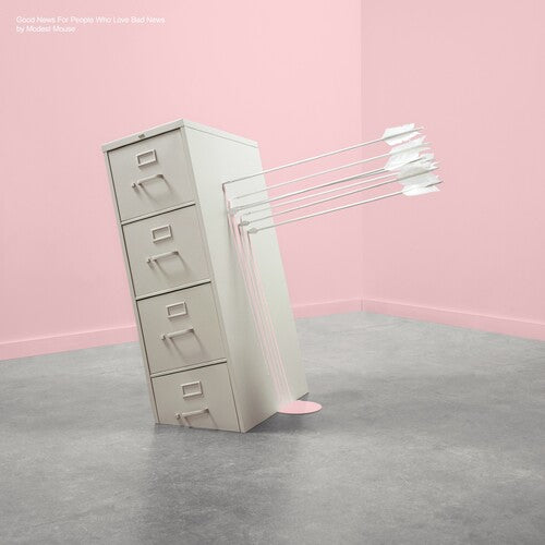 MODEST MOUSE - GOOD NEWS FOR PEOPLE WHO HATE BAD NEWS - DELUXE 20TH ANNIVERSARY EDITION - BABY PINK & SPRING GREEN COLOR - 2-LP - VINYL LP