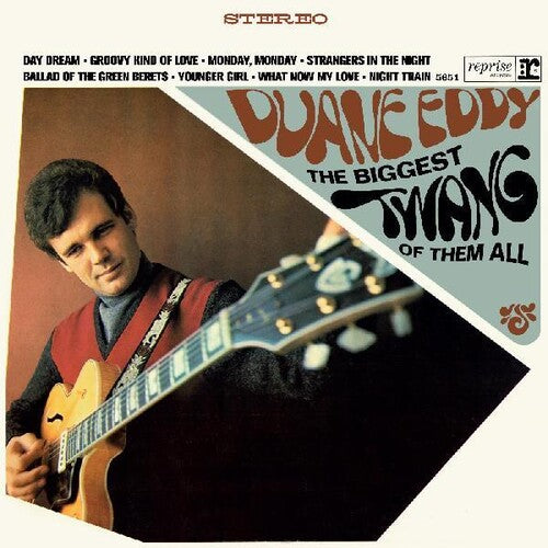 DUANE EDDY - THE BIGGEST TWANG OF THEM ALL - CLEAR COLOR - VINYL LP