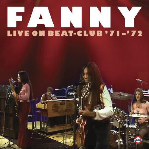 FANNY - LIVE ON BEAT-CLUB '71-'72 - PEACH COLOR - VINYL LP