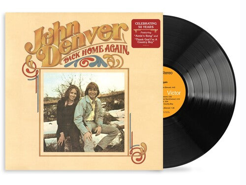 JOHN DENVER - BACK HOME AGAIN - VINYL LP