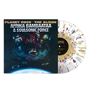 AFRIKA BAMBAATAA & SOULSONIC FORCE - PLANET ROCK: THE ALBUM - LIMITED EDITION - CLEAR WITH SPLATTER COLOR - VINYL LP