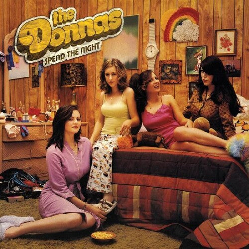 THE DONNAS - SPEND THE NIGHT - PINK COLOR - VINYL LP