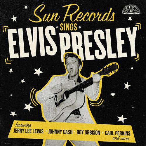 VARIOUS ARTISTS - SUN RECORDS SINGS ELVIS PRESLEY - SMOKY CLEAR COLOR - VINYL LP