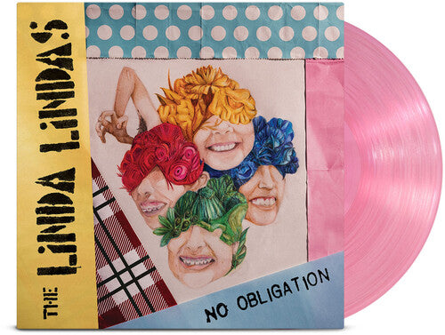 THE LINDA LINDAS - NO OBLIGATION - INDIE EXCLUSIVE - TRANSLUCENT PINK COLOR - VINYL LP