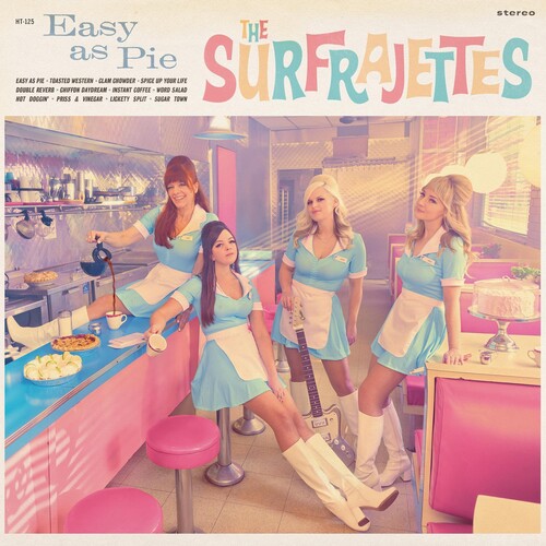 THE SURFRAJETTES - EASY AS PIE - VINYL LP