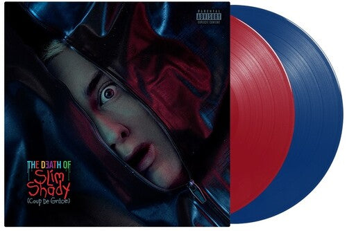 EMINEM - LA MUERTE DE SLIM SHADY (GOLPE DE GRACIA) - COLOR AZUL + ROJO - 3 LP - VINILO LP 