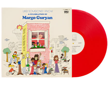 VARIOUS ARTISTS - LIKE SOMEONE I KNOW: A CELEBRATION OF MARGO GURYAN - RED COLOR - VINYL LP