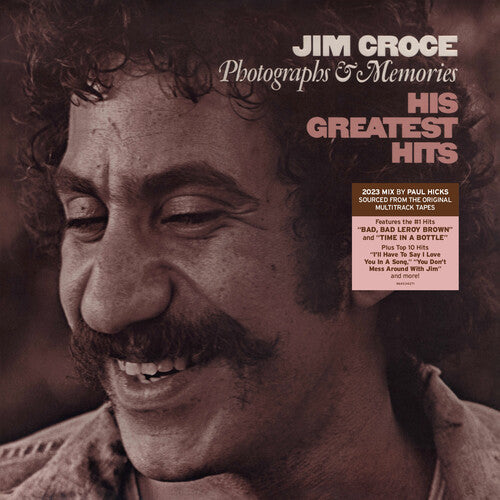 JIM CROCE - PHOTOGRAPHS & MEMORIES: HIS GREATEST HITS - VINYL LP