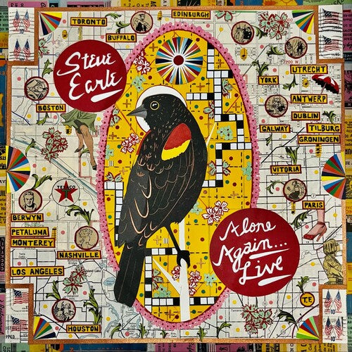 STEVE EARLE - ALONE AGAIN... EN VIVO - LP DE VINILO