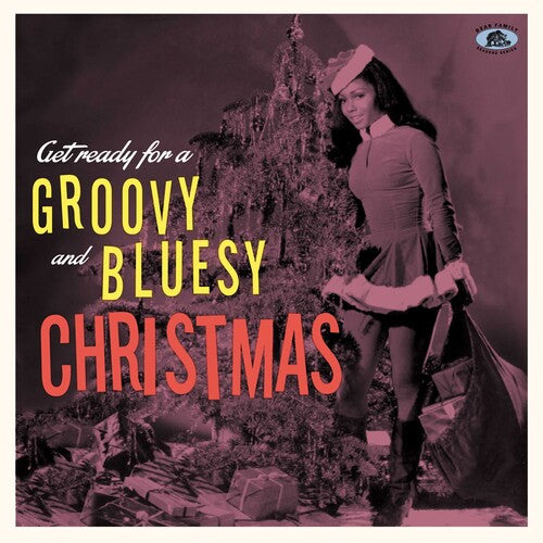 VARIOUS ARTISTS - GET READY FOR A GROOVY AND BLUESY CHRISTMAS - VINYL LP