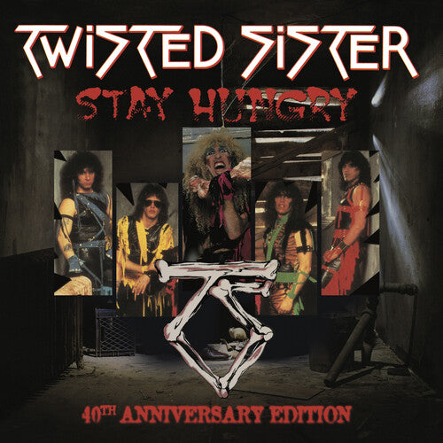 TWISTED SISTER - STAY HUNGRY - 40TH ANNIVERSARY EDITION - TRANSLUCENT RED COLOR - 2-LP - VINYL LP