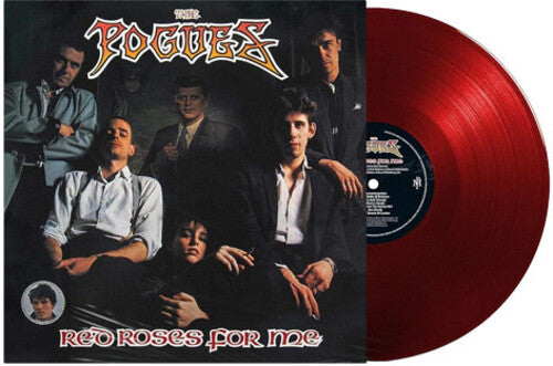 THE POGUES - RED ROSES FOR ME - RED COLOR - VINYL LP