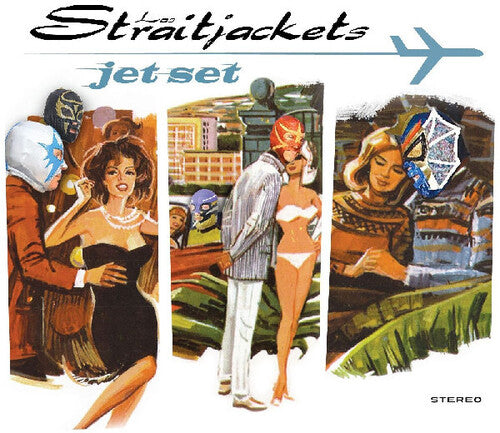 LOS STRAITJACKETS - JET SET - ORANGE COLOR - VINYL LP