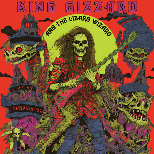 KING GIZZARD & THE LIZARD WIZARD - LIVE AT BONNAROO '22 - BUBBLEGUM & SOUR GRAPE COLOR - 2-LP - VINYL LP